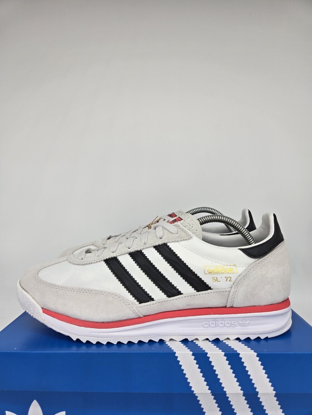 adidas Men's SL 72 RS JS0746 Cloud White Core Black Shoes Size 11